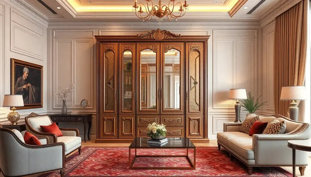 Add a Touch of Grandeur to Your Space with Luxury Almirah Design