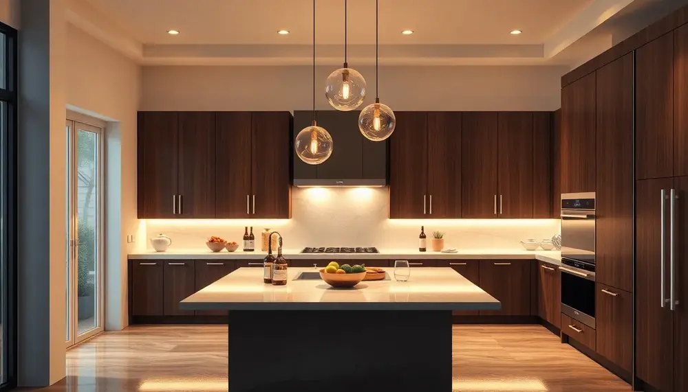 Elevate Your Kitchen Island with Modern Lighting: Style Meets Functionality