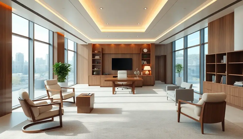 Elevate Your Workspace with Luxurious Office Cabin Interior Design