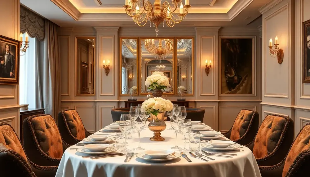 Enhance Your Dining Experience with High-End Decor