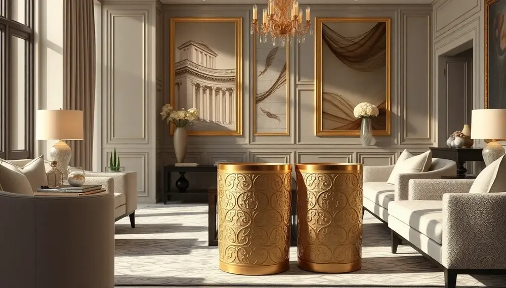 Luxury Decorative Wastebaskets: Combining Style and Functionality