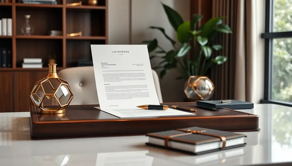 Luxury Letterhead Design: Making a Statement