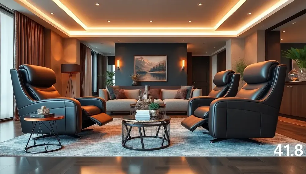 Relax in Style with Luxurious Design Recliners