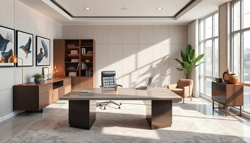 Upgrade Your Workspace with Luxury Design Office Desks